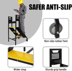 3-Step Heavy Duty Rolling Ladder - 440 lbs Capacity