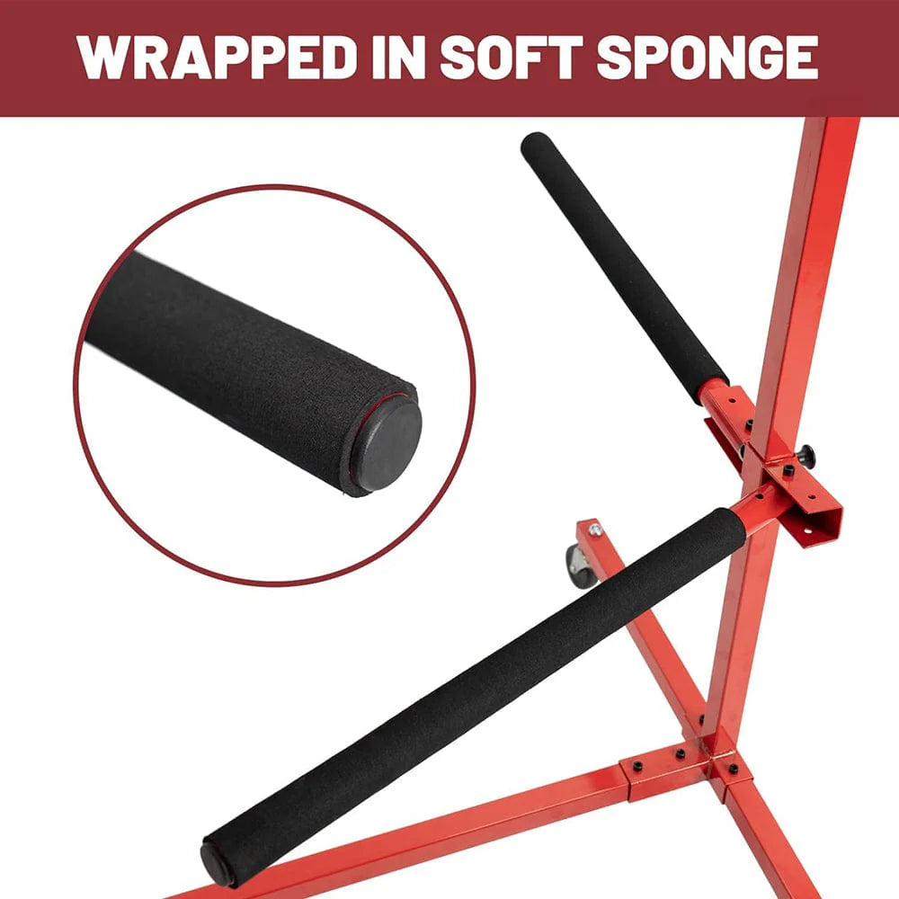 Mobile Bumper Storage Rack - 8 Pairs of Arms