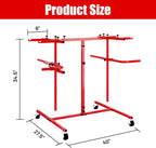 Double-Sided Auto Body Bumper Stand - 13 Locking Positions