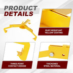 1000 lbs Capacity Drum Lifter - Industrial Steel Hoist