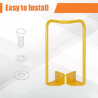 Roof Hatch Safety Extension Handle - Galvanized Steel