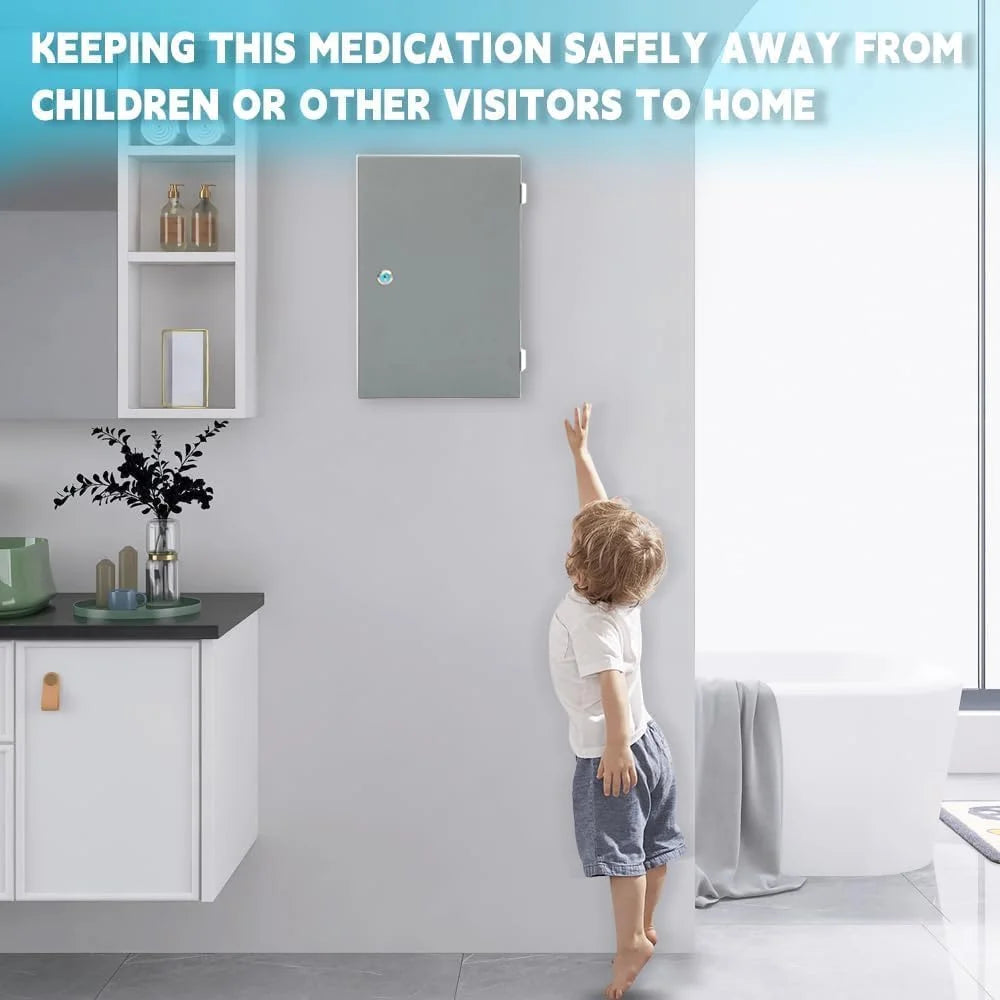 Locking Narcotics Safe - Double Door Security