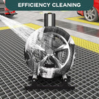 Rolling Wheel Detailing Stand - 110 lbs Capacity