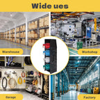 4-Shelf Refrigerant Tank Rack - Adjustable Storage