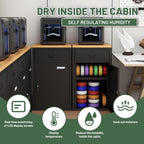 180L Industrial 3D Filament Dry Cabinet - 40 Roll Capacity