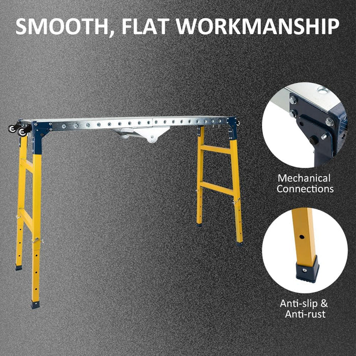 Folding Steel Welding Table - 1100 lbs Capacity