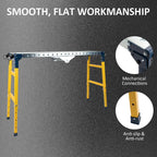 Folding Steel Welding Table - 1100 lbs Capacity