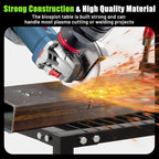 Plasma Cutting Table with Replaceable Slats - 250 lbs Capacity