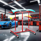 Double-Sided Auto Body Bumper Stand - 13 Locking Positions