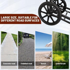 2-in-1 Folding Deer Cart - 19" All-Terrain Tires