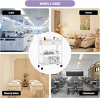 3-Tier Medical Lab Trolley - Professional Utility Station with Drawer