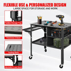 Heavy Duty Welding Table - 1200 lbs Capacity (36" x 24")