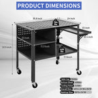 Heavy Duty Welding Table - 1200 lbs Capacity (36" x 24")