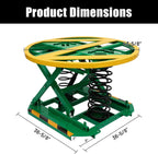 Spring-Actuated Pallet Carousel - 4500 lbs Capacity