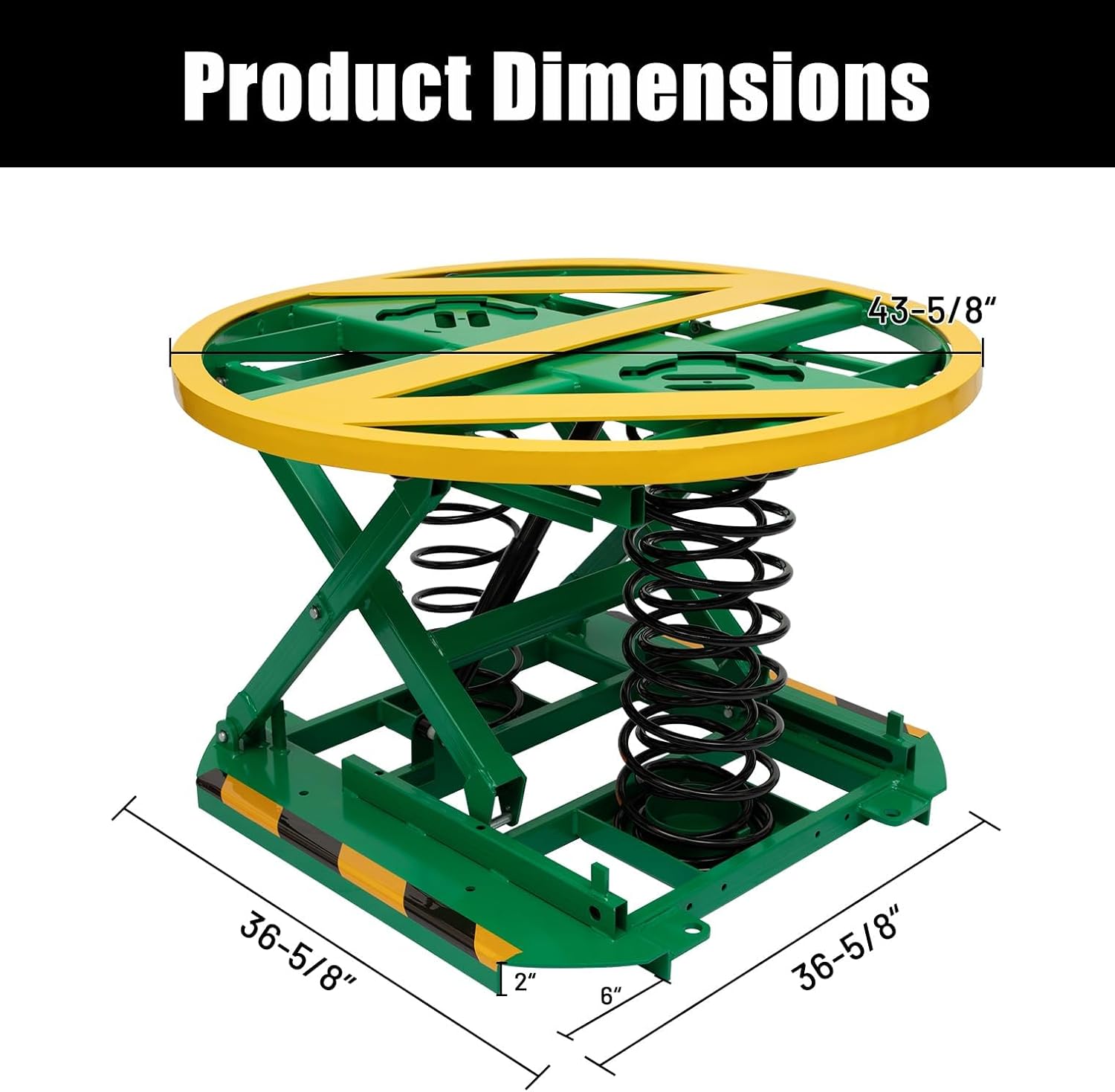 Spring-Actuated Pallet Carousel - 4500 lbs Capacity