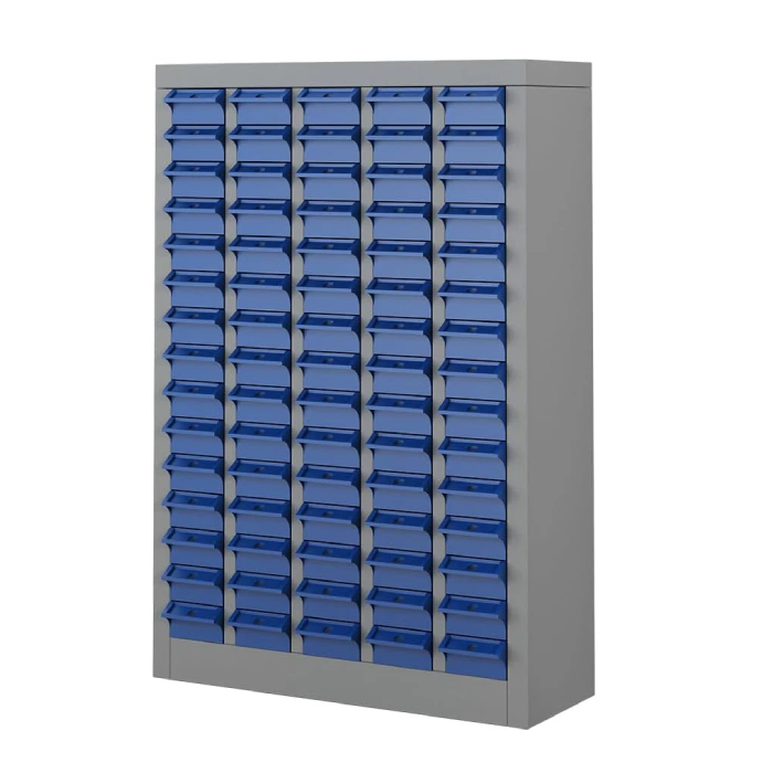 75-Drawer Steel Parts Cabinet - High-Capacity Hardware Organizer