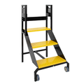 3-Step Heavy Duty Rolling Ladder - 440 lbs Capacity