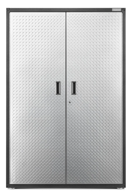 48" W x 72" H Extra Large Steel Garage Storage Cabinet - 450 lbs Capacity Heavy-Duty High Cabinet