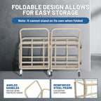 Foldable Folding Chair Dolly - Holds 20+ Chairs