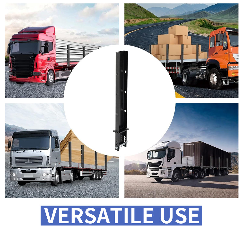 4-Pack 30" Adjustable C-Channel Pipe Stakes