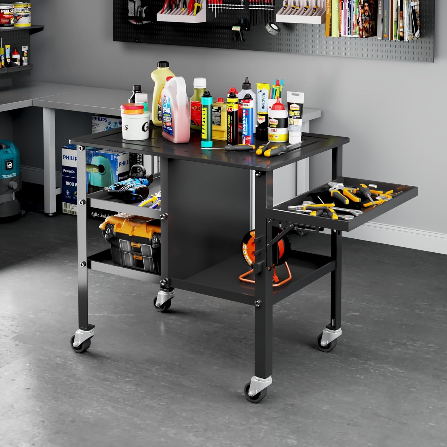 Heavy Duty Welding Table - 1200 lbs Capacity (36" x 24")