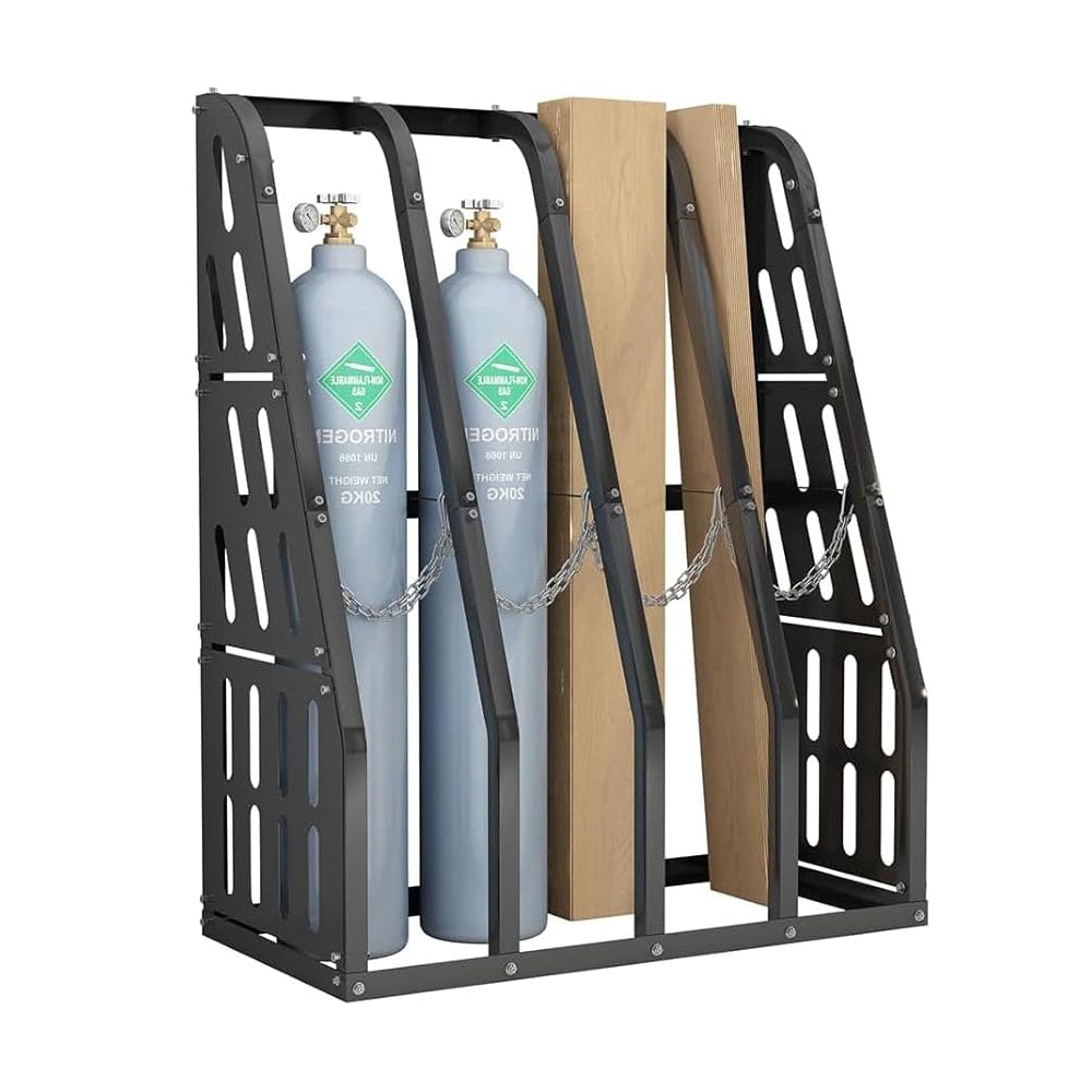 4-Bay Vertical Storage Rack - 1500 lbs Capacity