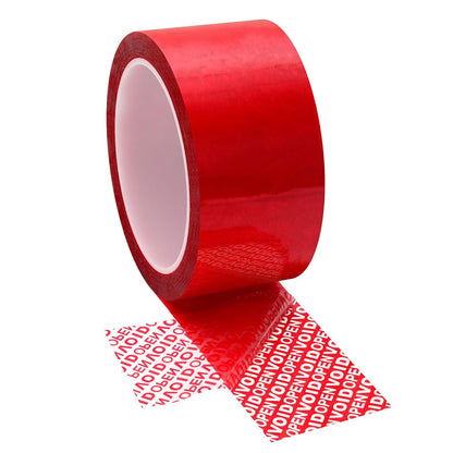 2" x 55Yd Tamper Evident Tape 3.9 Mil, Void Tape, 48 Roll