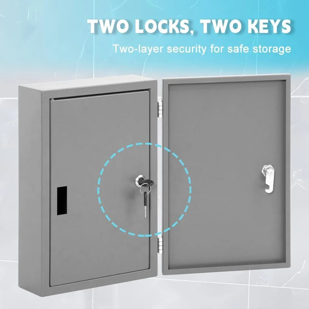 Locking Narcotics Safe - Double Door Security