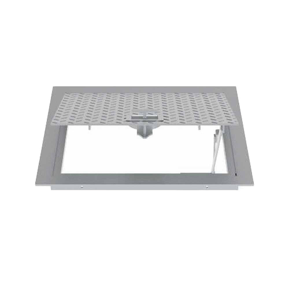 24" x 24" Heavy-Duty Steel Floor Access Hatch - Flush Mount 150 psf Load Capacity